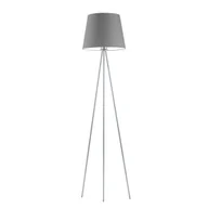 Lampy stojące - Szara lampa podłogowa w stylu skandynawskim RENO - miniaturka - grafika 1