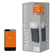 Systemy inteligentnych domów - LEDVANCE LEDVANCE SMART+ CURVE UP DARK GREY RGBW WIFI 4058075478336 - miniaturka - grafika 1