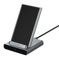 Ładowarki do telefonów - Rapoo Ładowarka  RAPOO ŁADOWARKA BEZPRZEWODOWA 10W XC350 CZARNA 1920410000 - miniaturka - grafika 1
