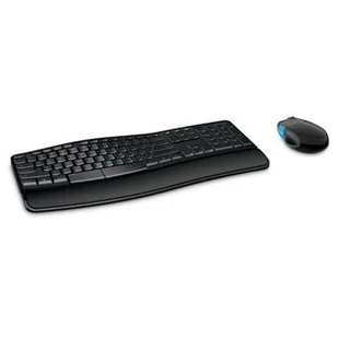 Microsoft L3V-00009 Sculpt Comfort Desktop Multimedia, bezprzewodowy, baterie w zestawie, NORD, klawiatura numeryczna, czarny - Zestawy myszka + klawiatura - miniaturka - grafika 1