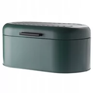 Chlebaki - Stalowy pojemnik na pieczywo Pratti, zielony - miniaturka - grafika 1