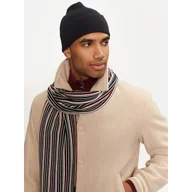 Czapki męskie - Zestaw Szalik i Czapka Tommy Hilfiger Th Corp Love AM0AM12939 Granatowy - miniaturka - grafika 1