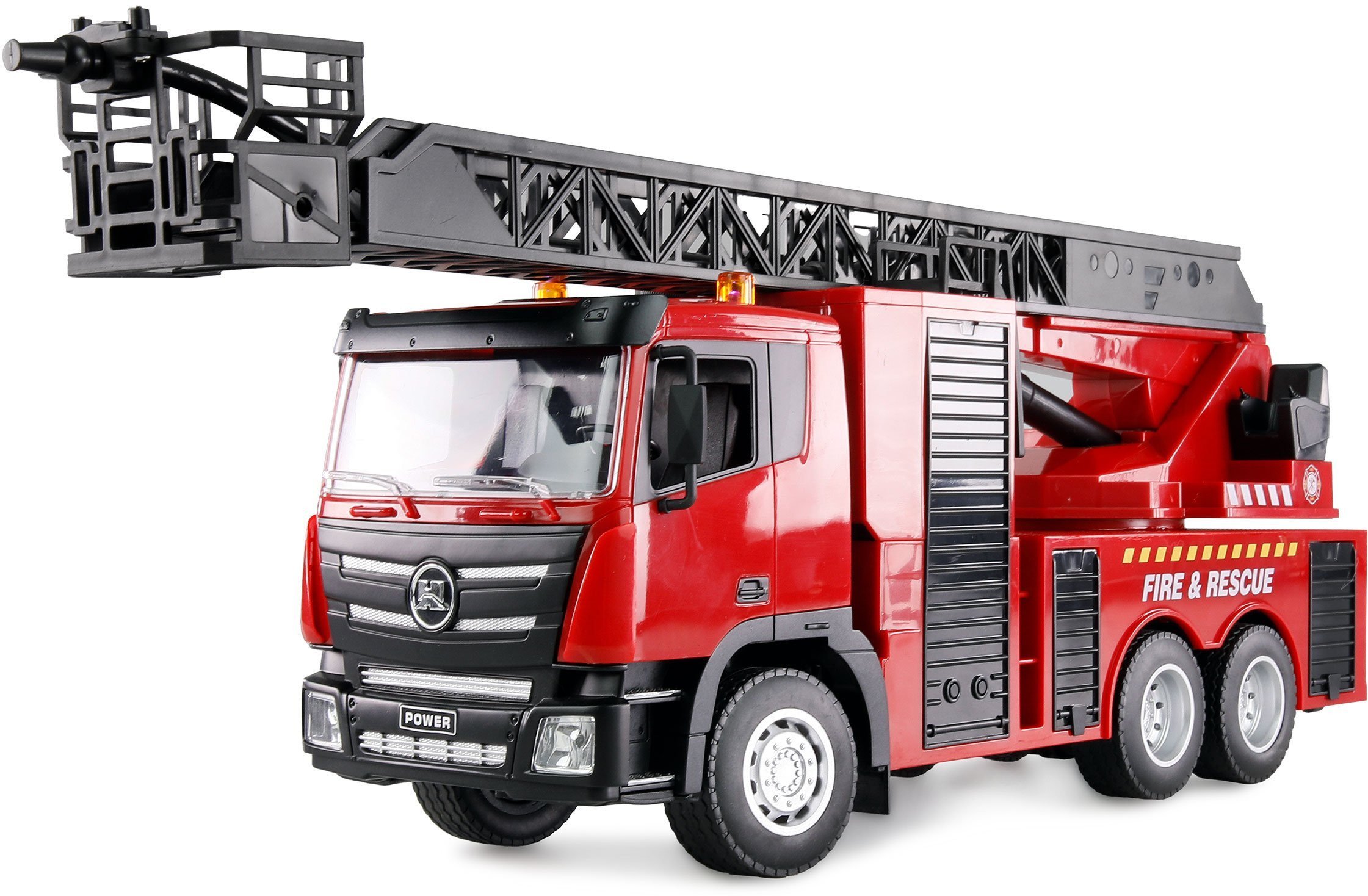 Amewi Feuerwehr Drehleiterfahrzeug 1:18 RTR