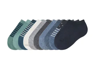 lupilu® Skarpetki stopki dziecięce z biobawełną, 10 par (turkusowy/niebieski/granatowy, 19/22) - Skarpetki dla dzieci lupilu® Skarpetki stopki dziecięce z biobawełną, 10 par (turkusowy/niebieski/granatowy, 19/22) - Skarpetki dla dzieci - miniaturka - grafika 1