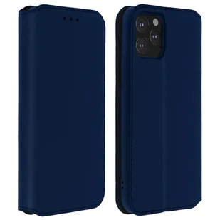 Etui z podstawką Classic Edition z miejscem na kartę do Apple iPhone 11 Pro - ciemnoniebieskie - Etui i futerały do telefonów - miniaturka - grafika 1