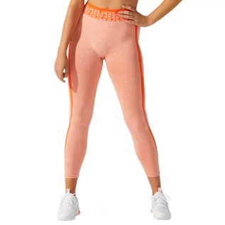 Spodnie sportowe damskie - Leginsy fitness damskie Asics W Cropped Logo Seamless Tight - grafika 1