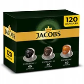 Kawa w kapsułkach i saszetkach - Kapsułki do Nespresso Jacobs Espresso 7, 10 oraz 12 - mix smaków 120 szt. - miniaturka - grafika 1