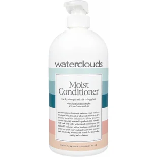 Waterclouds Moist Conditioner, Nawilżająca Odżywka do Włosów Suchych z Keratyną, 1000ml - Odżywki do włosów - miniaturka - grafika 1