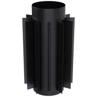 Akcesoria kominkowe - Kratki.pl RADIATOR STALOWY FI 180 RADIATOR/S/180 - miniaturka - grafika 1