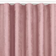 Zasłony - Zasłona MILANA kolor różowy styl klasyczny taśma wave transparentna 7 cm szenila 140x270 homede - CURT/HOM/MILANA/CHENILLE/PLEAT - miniaturka - grafika 1
