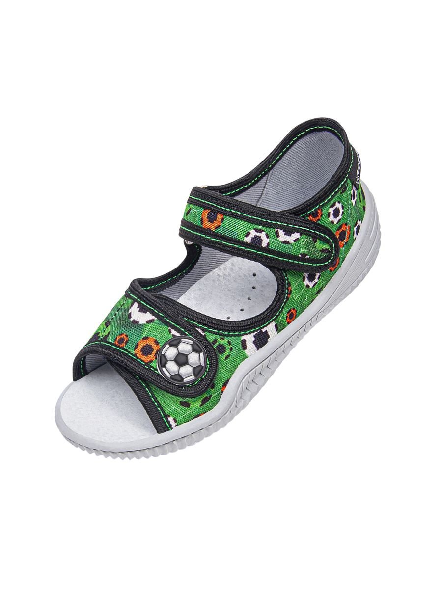 Dziewczęce kapcie z morskim nadrukiem różowe Befado