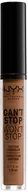 Korektory do twarzy - NYX Professional Makeup Cant Stop Wont Stop Concealer 17 Cappuccino - miniaturka - grafika 1