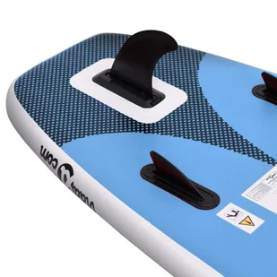 Nadmuchiwana deska SUP z akcesoriami, błękitna, 300x76x10 cm Lumarko! - Deski SUP i akcesoria - miniaturka - grafika 7
