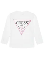 Bluzy dla chłopców - Guess Bluza J74Q10 KAUG0 Biały Regular Fit - miniaturka - grafika 1