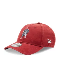 Czapki i chusty sportowe męskie - New Era Czapka z daszkiem Lehigh Valley Ironpigs Milb Logo 9Forty 60285124 Czerwony - grafika 1