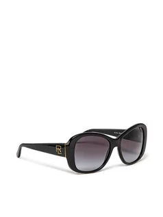 Okulary przeciwsłoneczne - Ralph Lauren Lauren Okulary przeciwsłoneczne 0RL8144 50018G Czarny - grafika 1