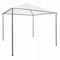 Pawilony ogrodowe - vidaXL Pawilon ogrodowy, 3 x 3 x 2,7 m, biały, 180 g/m - miniaturka - grafika 1