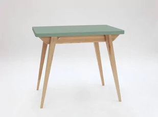 Stół ENVELOPE Rozkładany 90x65cm Szałwiowy - Stoły Stół ENVELOPE Rozkładany 90x65cm Szałwiowy - Stoły - miniaturka - grafika 1