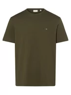 Koszulki męskie - Gant - T-shirt męski, zielony - miniaturka - grafika 1