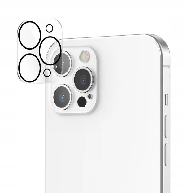 Osłona obiektywu SiGN do iPhone'a 12 Pro Max - przezroczysta
