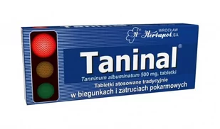 Herbapol Taninal 500 mg 20 szt. - Układ pokarmowy - miniaturka - grafika 1