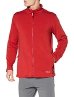 Kurtki męskie - Jack Wolfskin Jack Wolfskin Jwp Midlayer męska kurtka polarowa czerwony ciemnoczerwony 4 1708211 - miniaturka - grafika 1