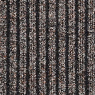 vidaXL Wycieraczka, prążkowana, beżowa, 80 x 120 cm - Wycieraczki - miniaturka - grafika 1