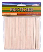 Pasmanteria - PATYCZKI PK-3243 NATURALNE 60SZT ALIGA - miniaturka - grafika 1