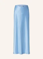 Spódnice - Mrs & Hugs Spódnica Satynowa blau - miniaturka - grafika 1