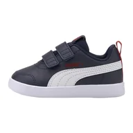 Buty trekkingowe damskie - Puma Courtflex V2 V Inf, Niebieski - miniaturka - grafika 1