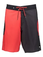 Kąpielówki męskie - Quiksilver Szorty kąpielowe w kolorze czerwono-czarnym - miniaturka - grafika 1