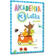 Książki edukacyjne - Greg Akademia 3 latka praca zbiorowa - miniaturka - grafika 1