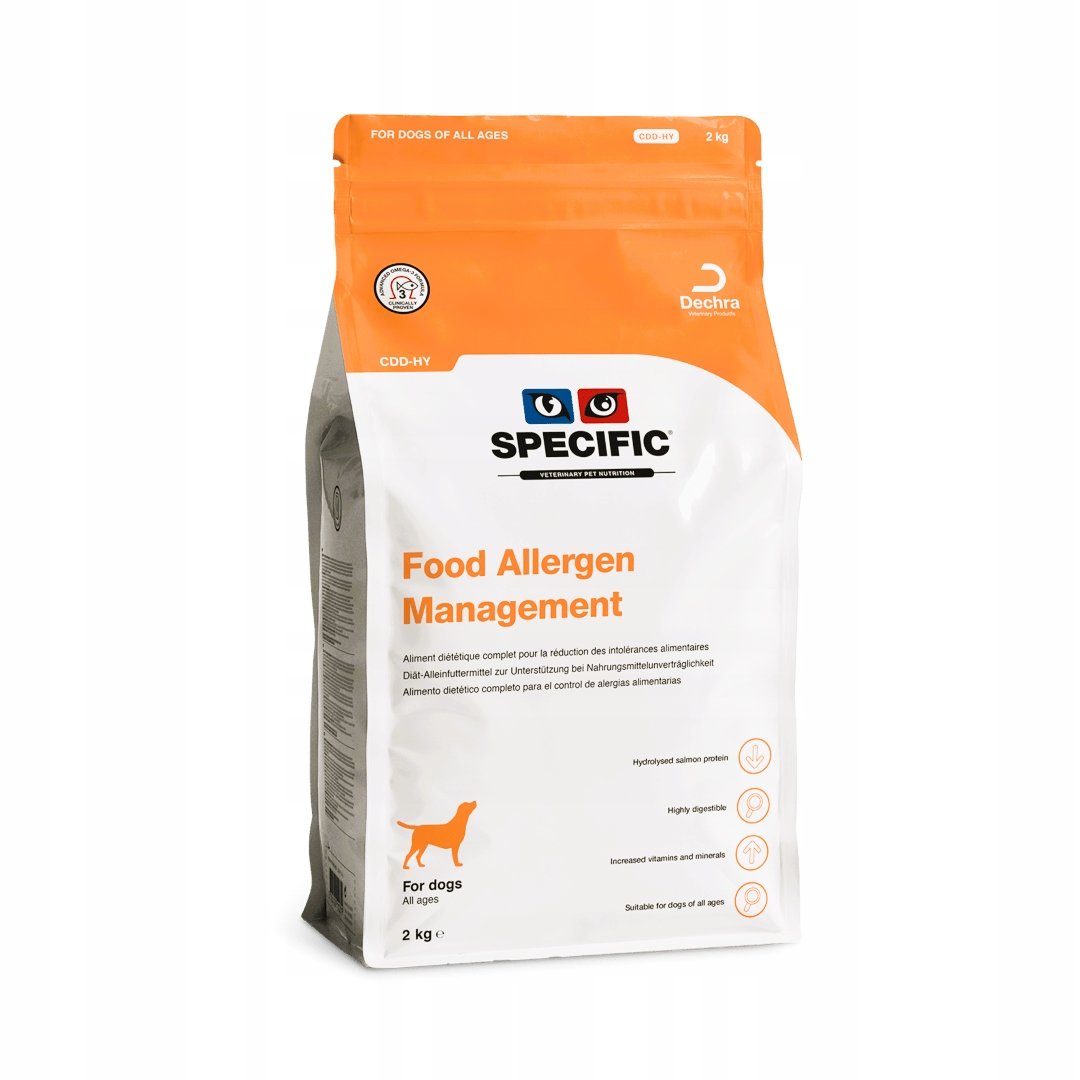 SPECIFIC CDD-HY FOOD Allergen Management 2 kg