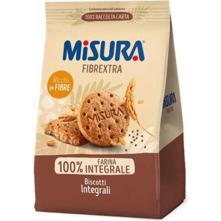 MISURA Fibrextra ciasteczka pszenne razowe 120 g