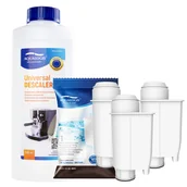 Akcesoria i części do ekspresów do kawy - Zestaw Philips Saeco - AL-Inte+ 3szt, Uniwersalny Odkamieniacz 500ml - miniaturka - grafika 1