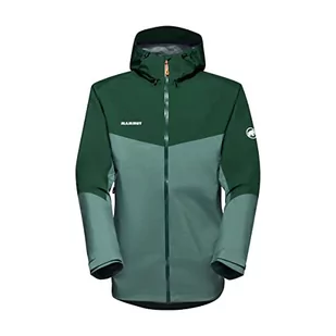 Mammut Convey Tour Hs męska kurtka hardshell z kapturem, D'Jade/Woods, M - Kurtki męskie - miniaturka - grafika 1