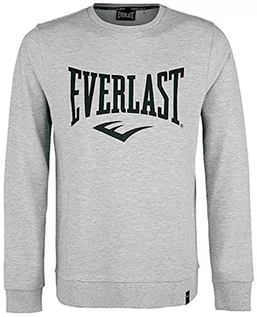 Bluzy męskie - Męska bluza sportowa do skateboardingu Everlast California, szara, S - grafika 1