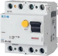 Bezpieczniki elektryczne - LEGRAND różnicowoprądowy 4P 63A 0,3A typ AC PF6-63/4/03 286514 - miniaturka - grafika 1