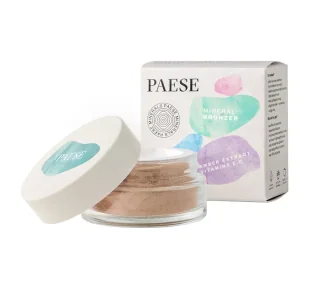 Paese Bronzer mineralny 401C MEDIUM 6.0 g - Bronzery i konturowanie twarzy - miniaturka - grafika 2