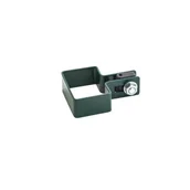 Akcesoria do ogrodzeń - Obejma początkowa ocynk zielony 6 x 4 cm Polbram - miniaturka - grafika 1