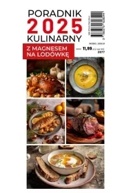 Kalendarz 2025 Tygodniowy Kulinarny z magnesem - Kalendarze - miniaturka - grafika 1