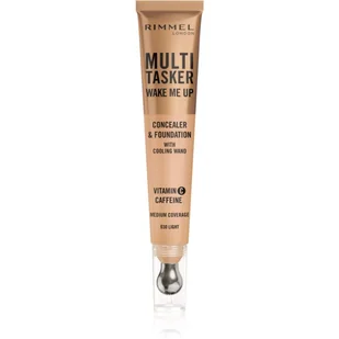 Rimmel Multitasker Wake Me Up Korektor 2w1, 030 Light - Korektory do twarzy - miniaturka - grafika 1