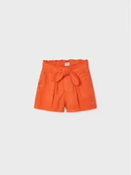 Spodenki damskie - Mayoral Szorty materiałowe 3203 Pomarańczowy - miniaturka - grafika 1