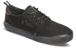 Lee Cooper, Trampki męskie, LCW-22-31-0857M, Czarne, Rozmiar 42 - Trampki męskie - miniaturka - grafika 1