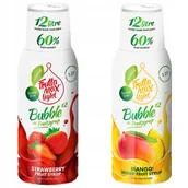 Syropy i koncentraty owocowe - Syropy Fruttamax Truskawka Light Mango Light 500 Ml - miniaturka - grafika 1