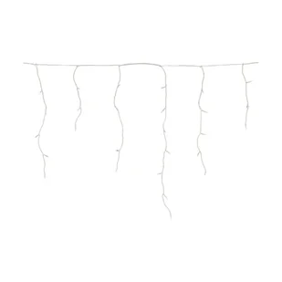 Kurtyna zewnętrzna sople 5m 150 LED zimne białe - Oświetlenie świąteczne - miniaturka - grafika 2