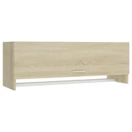 Szafki do salonu - vidaXL Szafka, dąb sonoma, 100x32,5x35 cm, płyta wiórowa - miniaturka - grafika 1