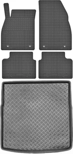 Opel Insignia A Kombi od 2008-2014r. Bagażnik MIX-PLAST 23032 + Dywaniki MOTOHOBBY 141104 - Dywaniki samochodowe - miniaturka - grafika 1