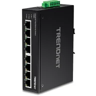 Pozostałe akcesoria sieciowe - Trendnet TI-E80 łącza sieciowe Nie zarządzany Fast Ethernet (10/100) Czarny - miniaturka - grafika 1