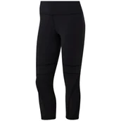 Spodnie sportowe damskie - Legginsy damskie Reebok Lux 3/4 Tight 2 Black S - miniaturka - grafika 1